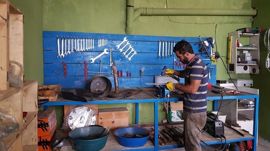 Taşlıçay Belediyesi araç bakım tesisi açtı