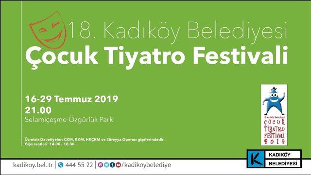 Kadıköy Çocuk Tiyatro Festivali başlıyor