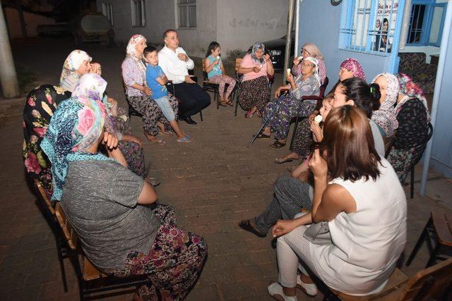 Başkan Kaya, mahalle ziyaretlerine devam ediyor