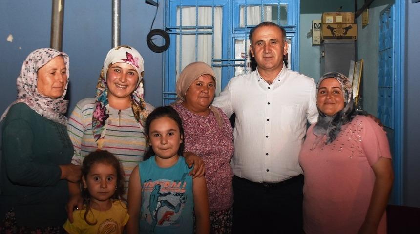 Başkan Kaya, mahalle ziyaretlerine devam ediyor