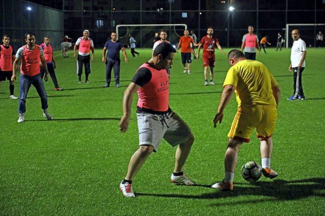 Talas’ta birimler arası futbol turnuvası