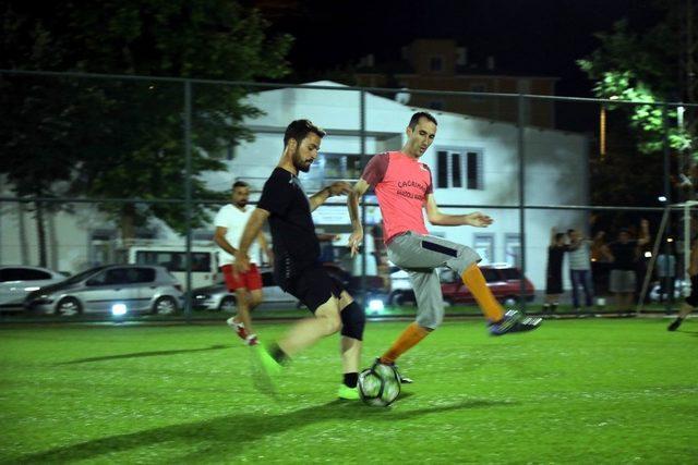 Talas’ta birimler arası futbol turnuvası