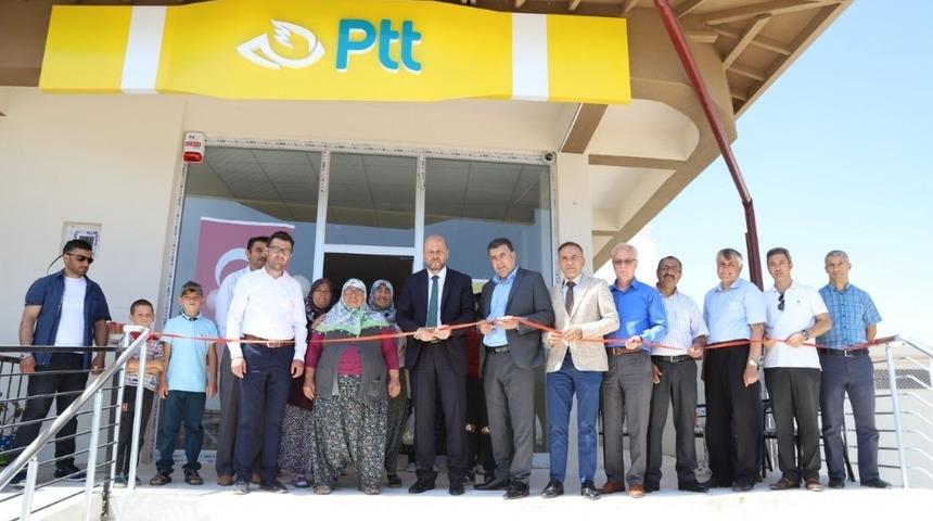 Mehmet Akif Ersoy mahallesine PTT şubesi a&ccedil;ıldı