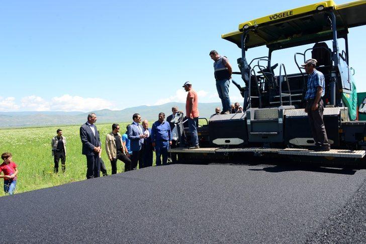Vali Masatlı, KÖYDES programı kapsamında başlayan çalışmaları inceledi G1