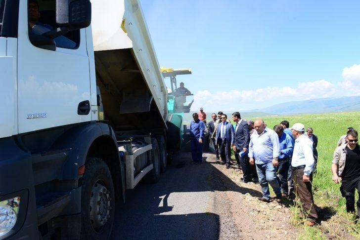 Vali Masatlı, KÖYDES programı kapsamında başlayan çalışmaları inceledi G2