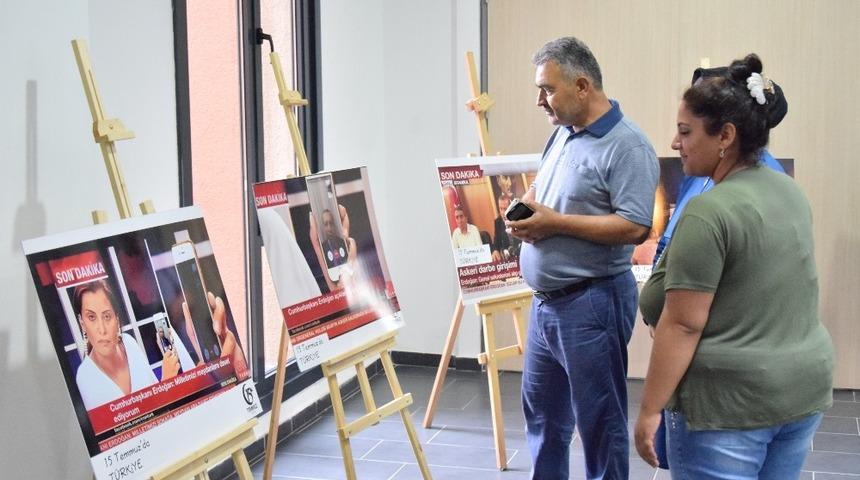 Lapseki&rsquo;de 15 Temmuz fotoğraf sergisi