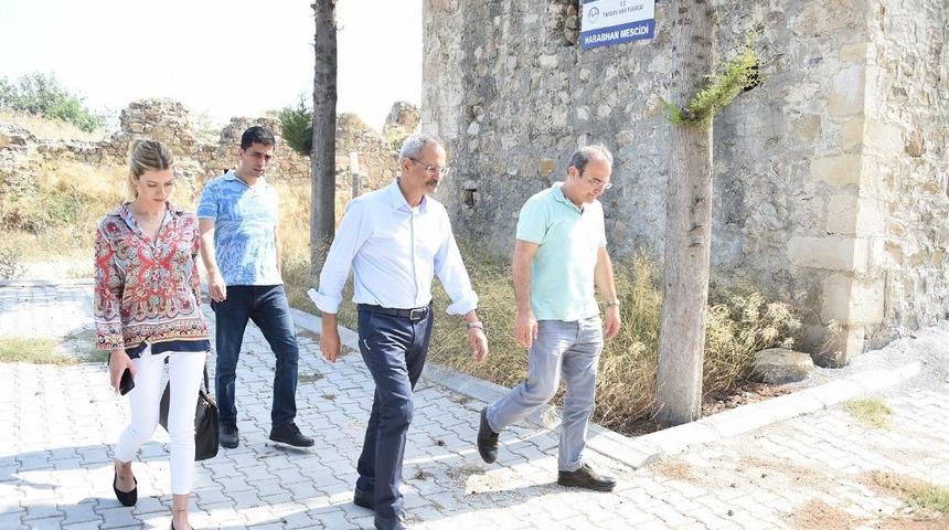 Tarsus&rsquo;taki 700 yıllık kervansaraylar restore edilip turizme kazandırılacak