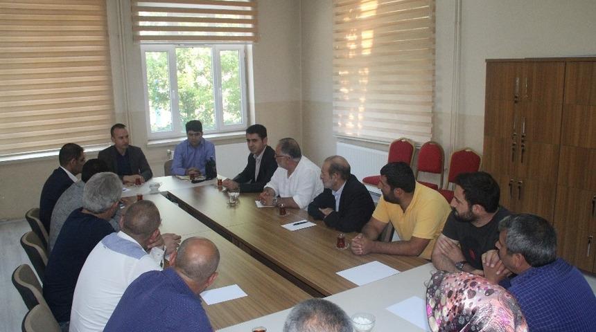 Ağrı&rsquo;da MTSK Temsilcileriyle İstişare Toplantısı