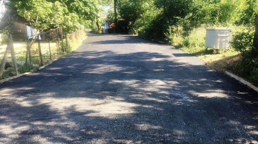 Gedikli k&ouml;y&uuml;&rsquo;n&uuml;n yolu tamir edildi