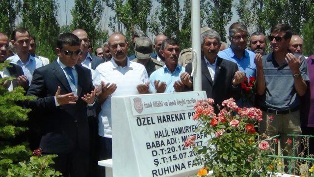 15 Temmuz Şehidi Hamuryen, mezarı başında anıldı
