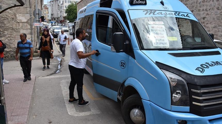 Sinop&rsquo;ta toplu taşımaya zam yapıldı