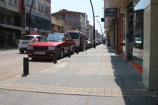 Ordu’da kaldırım çalışmaları tamgaz