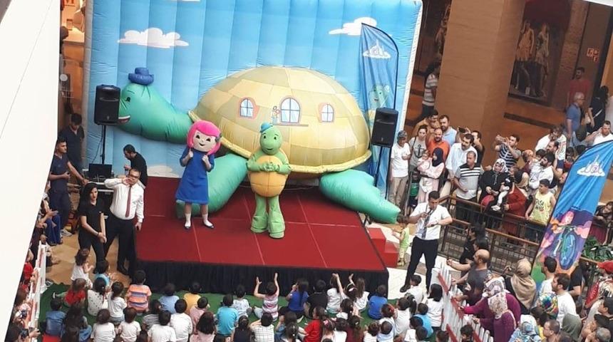 Şanlıurfa Piazza&rsquo;da &ccedil;izgi film kahramanları buluşuyor