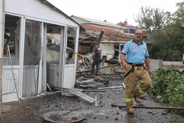 Mandırada buhar kazanı patladı: 1 yaralı