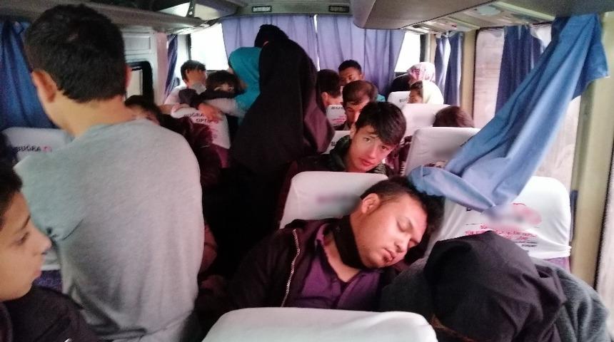 &Ccedil;anakkale&rsquo;de 52 m&uuml;lteci yakalandı