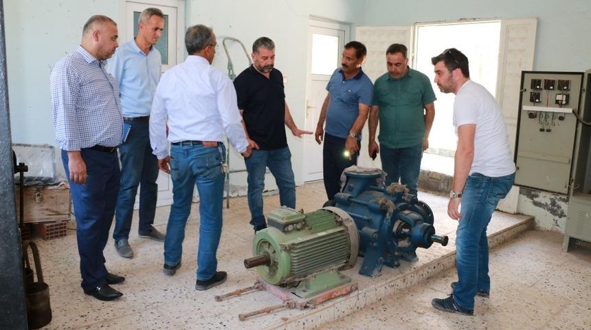 Ceylanpınar&rsquo;da alt yapı &ccedil;alışmaları s&uuml;r&uuml;yor