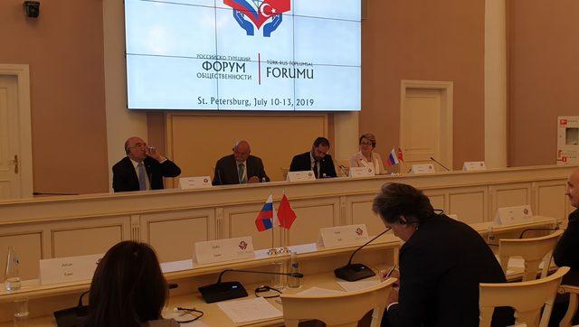 5. Türk-Rus Toplumsal Forumu St.Petersburg'da başladı