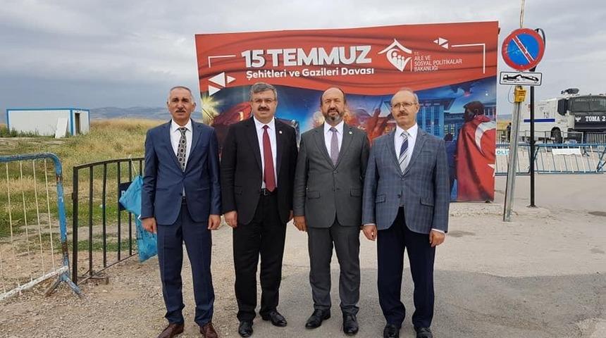 Milletvekili Kavuncu, 15 Temmuz şehit yakınları ve gazilerini yalnız bırakmıyor