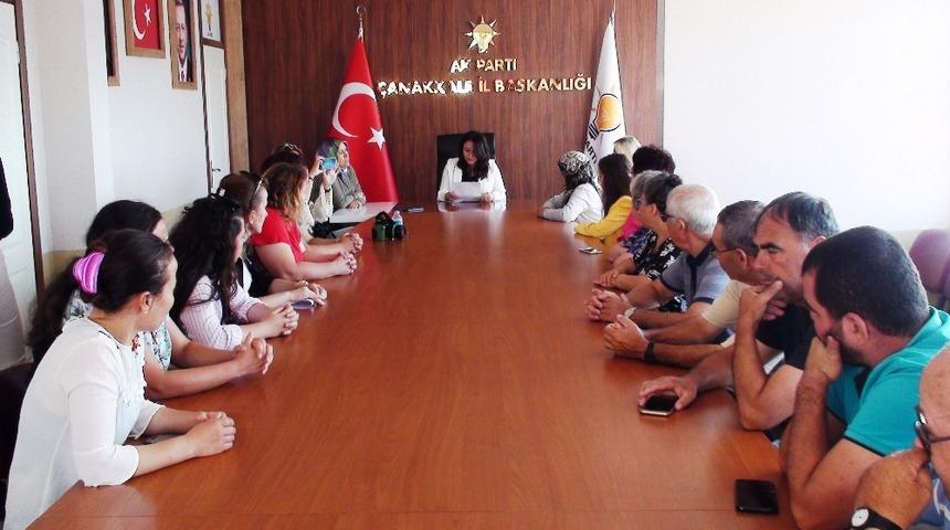 AK Parti &Ccedil;anakkale Kadın Kollarından &lsquo;Srebrenitsa katliamı&rsquo; a&ccedil;ıklaması