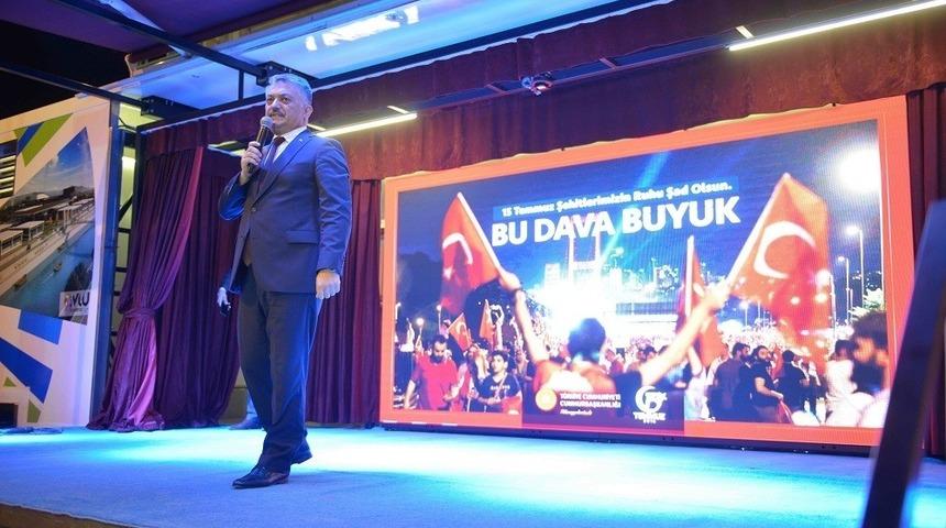 Vali Yazıcı: "Balıkesir, 15 Temmuz&rsquo;da ki duruşuyla onuruna sahip &ccedil;ıktı"