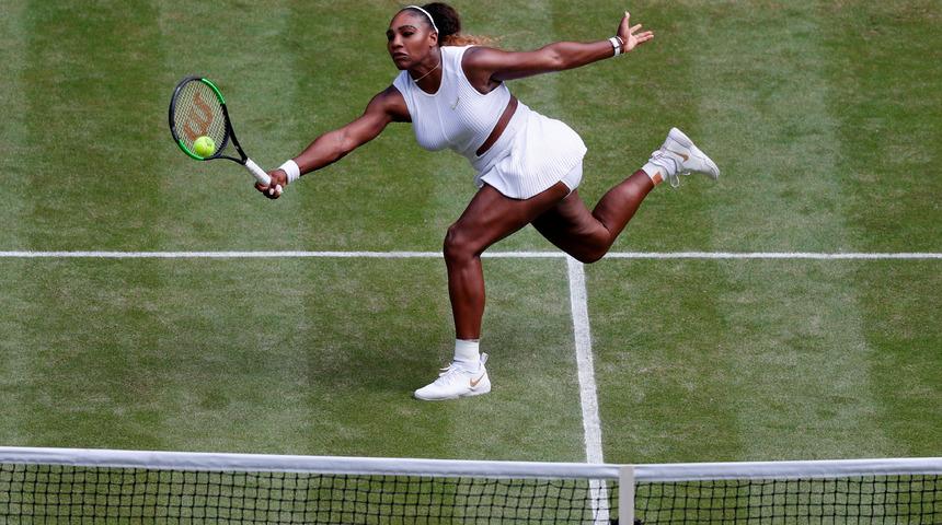 Wimbledon tek kadınlarda finalin adı Serena Williams - Simona Halep