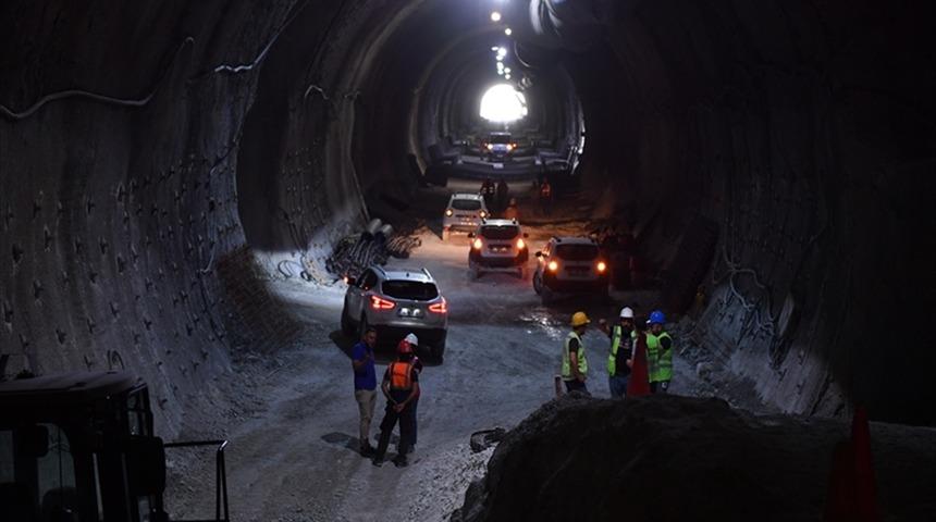 Honaz Tüneli'nde sona gelindi! 4 kenti birbirine bağlayacak