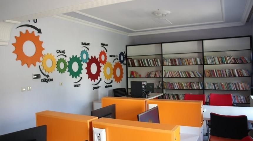 Oltu’ya 5 bin kitaplık kütüphane