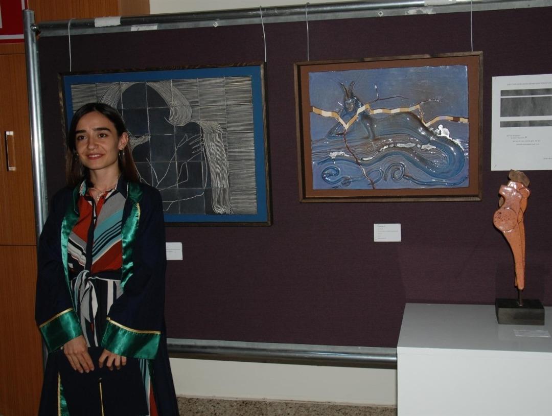 Seramik sanatında mitolojik tasvirler sergilendi