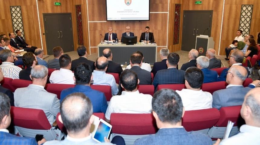 İl Koordinasyon Kurulu 2019 Yılı 3. D&ouml;nem Toplantısı ger&ccedil;ekleşti