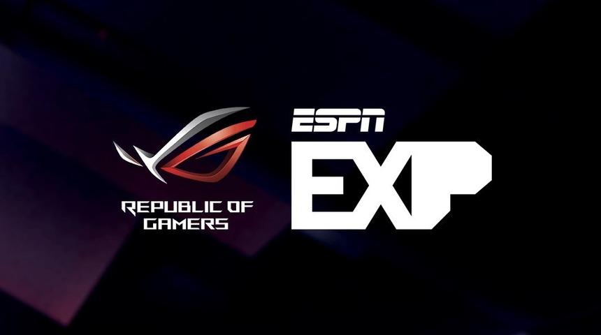ASUS Republic of Gamers, ESPN ile EXP E-Spor oyun turnuvalarında işbirliği yapacağını duyurdu