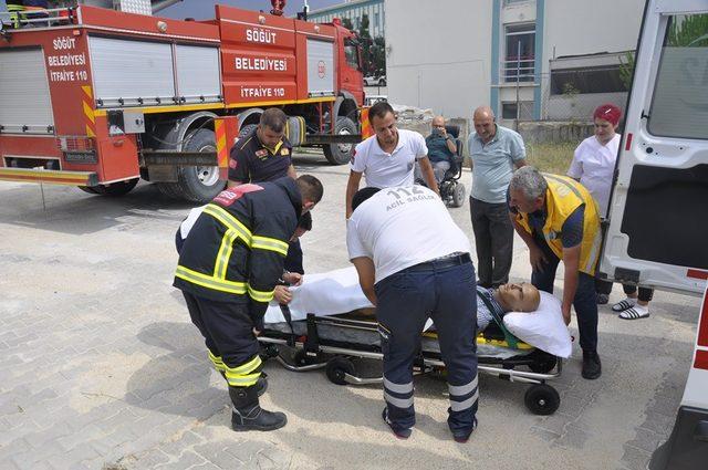 İtfaiye Müdürlüğü’nden hasta tahliyesi tatbikatı