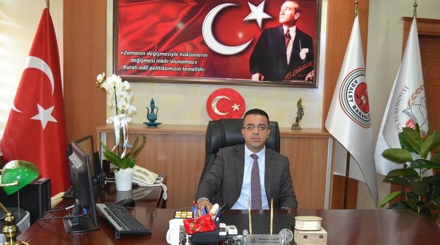 Salihli&rsquo;nin yeni başsavcısı Mustafa Balık g&ouml;revine başladı