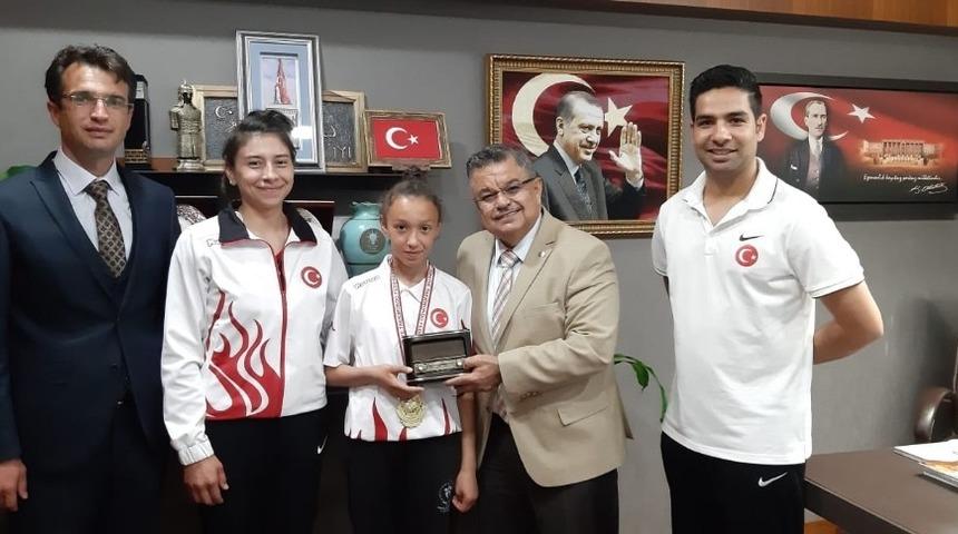 Bilecik’in gururu Şuheda Yangın’ı TBBM’de ağırladı