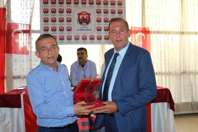 Üzeyir Çalı, Erzincanspor Kulüp Başkanı seçildi