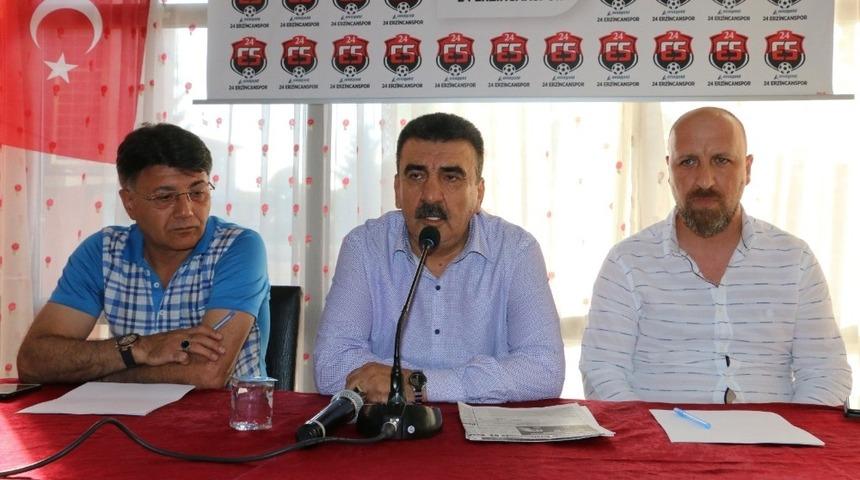 Üzeyir Çalı, Erzincanspor Kulüp Başkanı seçildi