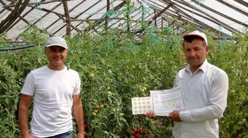 &Ouml;rnek &uuml;reticilere sertifika