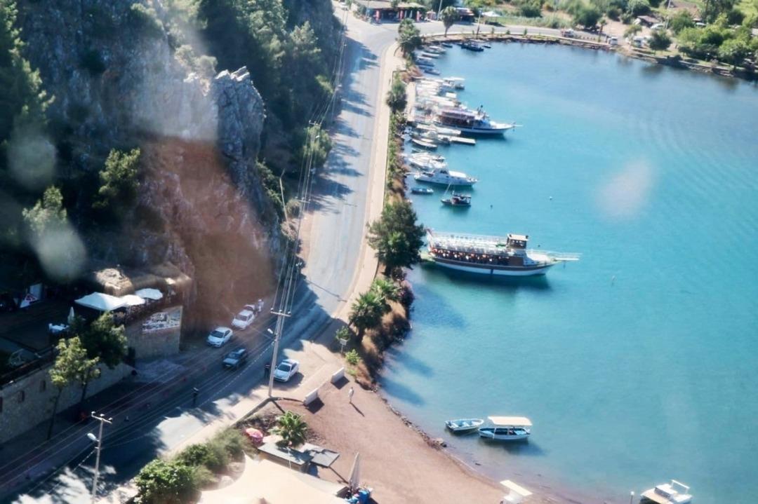 Jandarma Trafik Marmaris&rsquo;i havadan denetledi