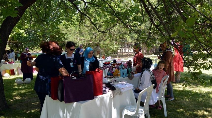 Kayseri Devlet Hastanesi Toplum Ruh Sağlığı Merkezi’nden (TRSM) Yaz Şenliği düzenlendi