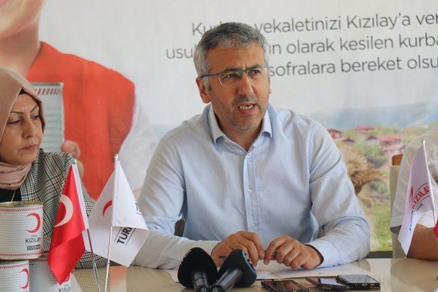 Kızılay Sakarya Şubesinden Kurban Kampanyası hakkında bilgilendirme