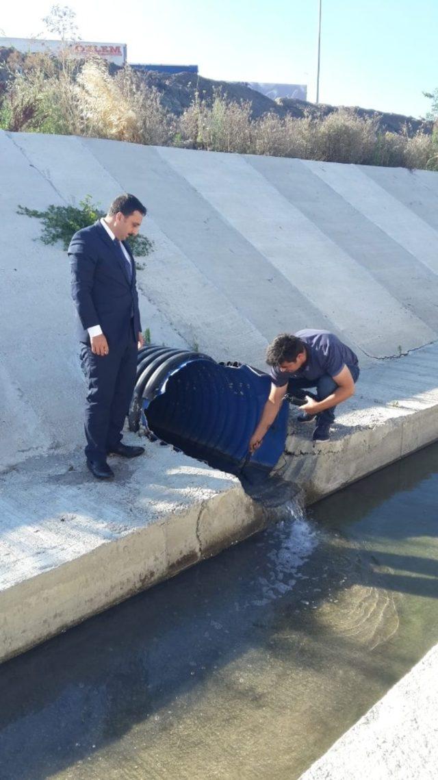 Çerkezköy’de kirlenen dere ile ilgili önemli açıklama