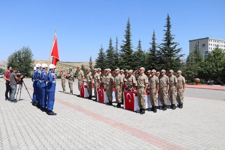 Kısa dönem jandarma erlerin yemin töreni heyecanı G5