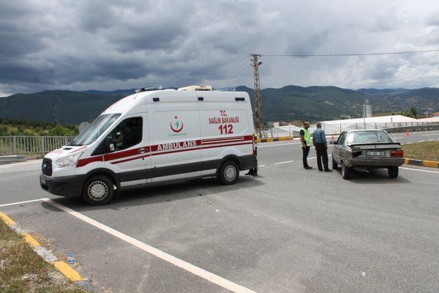 Tosya’da trafik kazası: 1 yaralı