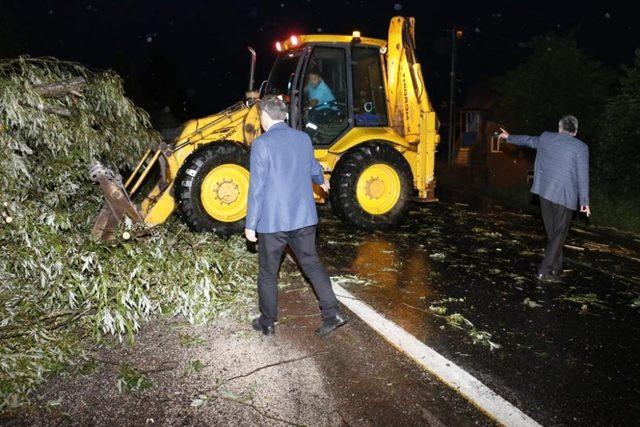 Ordu’da aşırı yağış 11 ilçeyi etkiledi