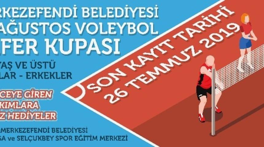 30 Ağustosta Voleybol Zafer Kupası turnuvası düzenlenecek