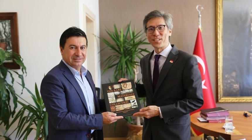 Singapur Büyükelçisinden Başkan Aras’a ziyaret