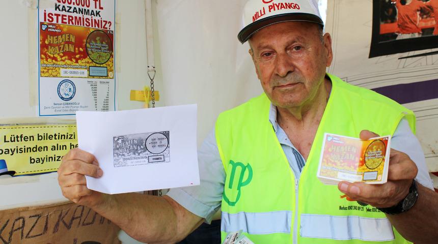 Kazıkazan'dan 200 bin TL'lik büyük ikramiye Antalya'ya çıktı