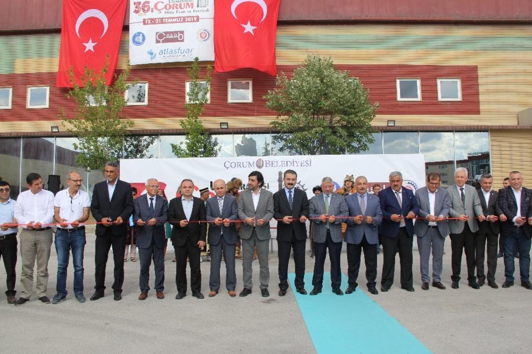 &Ccedil;orum&rsquo;da Sanayi ve Ticaret Fuarı a&ccedil;ıldı