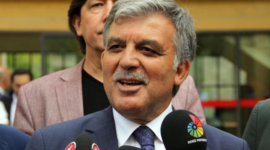 Abdullah Gül yeni parti sorusuna yanıt vermedi