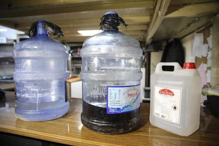 Ankara'da sahte içki operasyonu!  G5