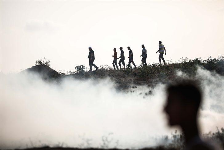 Gazze sınırında 55 Filistinli yaralandı G2